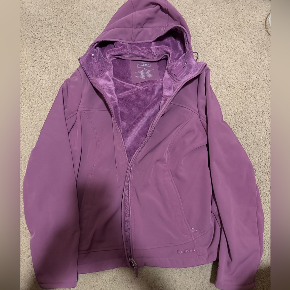 L.L. Bean Plush Lavender Jacket